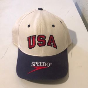 USA speedo SnapBack hat
